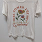 White "Here Comes The Sun" Graphic T-Shirt