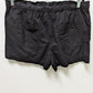 Loft Outlet Black Ruffled Cargo Casual Shorts