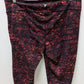 Old Navy Active Purple/Orange Patterned Active Leggings
