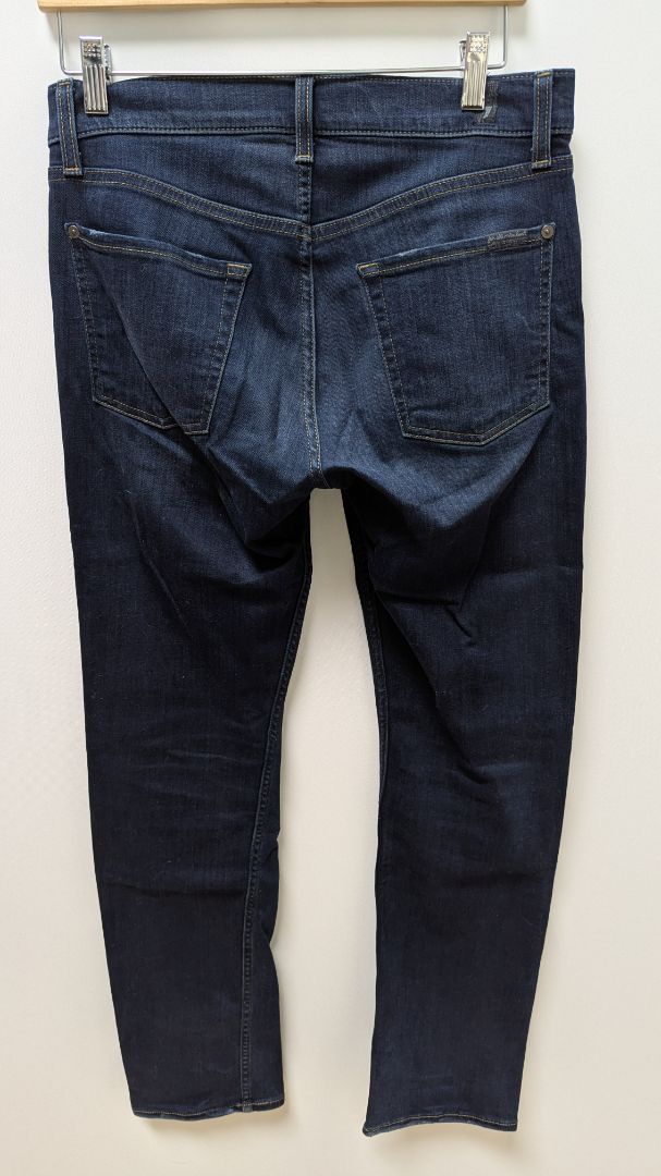 7 for All Mankind Dark Wash "Slimmy" Jeans