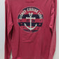 Disney Cruise Line Red Long-Sleeve Graphic T-Shirt