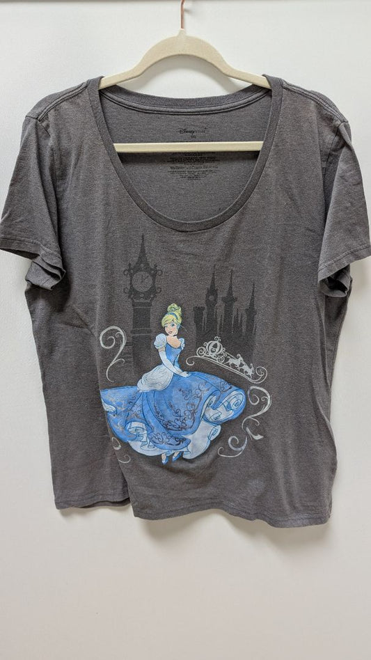 Disney Grey Cinderella Graphic T-Shirt