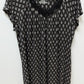 Croft & Barrow Intimates Black Floral Nightgown