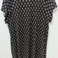 Croft & Barrow Intimates Black Floral Nightgown