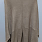 marvelush for LAYERS by LIZDEN Light Brown Cocoon Cardigan