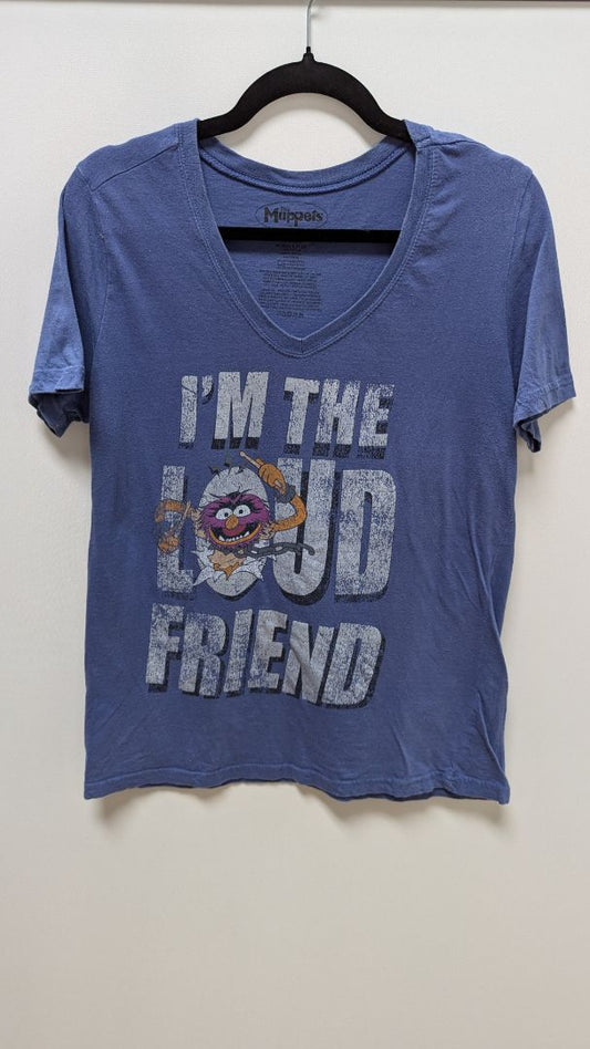 The Muppets Blue "I'm the Loud Friend" Graphic T-Shirt