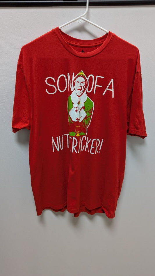 Elf Red "Son of a Nutcracker" Graphic T-Shirt