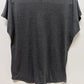 ANVIL Dark Grey "Loverboy" Graphic V-Neck T-Shirt
