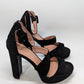 Chinese Laundry Black Velvet Sparkle Heels