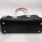 Coach Black/Cream Rowan Satchel Purse & Wallet Set