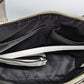 Coach Black/Cream Rowan Satchel Purse & Wallet Set