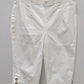 Croft & Barrow White Mid-Rise Pull-On Skimmer Pants