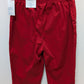 Croft & Barrow Red Mid-Rise Pull-On Skimmer Pants