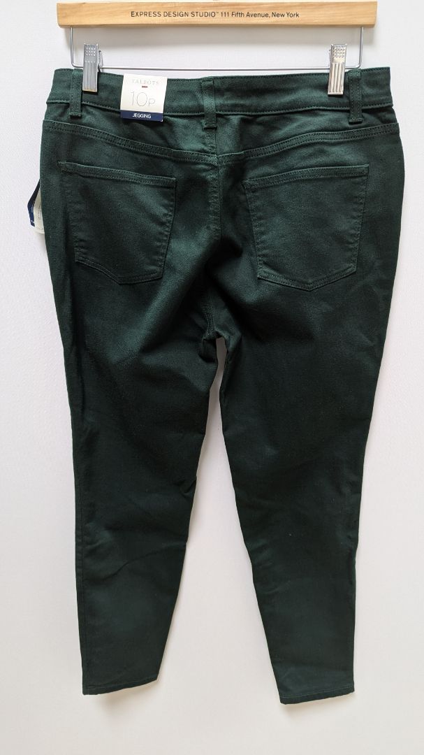 Talbots Dark Green "Simply Flattering" 5-Pocket Jeggings