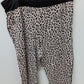 Cacique Black/Pink Animal Print Sleep T-Shirt & Leggings Set