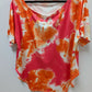 Pink/Orange Tie-Dye T-Shirt & Shorts Activewear Set