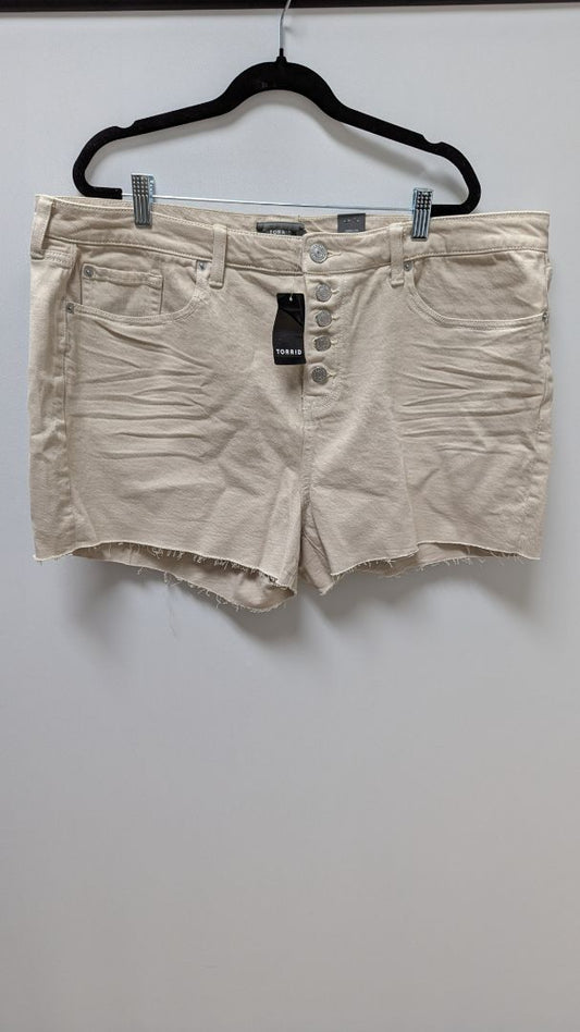 Torrid Dust Storm #FeelTheFit High-Rise Denim Shorts