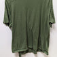 Lane Bryant Green Crochet Sleeve Faux-Tie Blouse