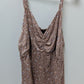 Torrid Mauve Floral Spaghetti Strap Blouse