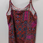 Torrid Red Patterned Knit Cami Tank Top