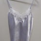 Lady Manhattan Vintage Light Purple Satin Camisole