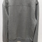 Vegas Golden Knights Grey Quarter-Button Pullover Sweatshirt