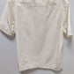AXIST Beige Sheer Short-Sleeve Button-Down Shirt