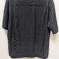 Alfani Black/Navy Stripe Button-Down Shirt