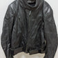 TEKNIC Men's Black Leather Motorcycle Jacket