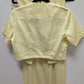 Handmade Vintage Yellow/White Striped Dress & Blazer Set