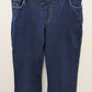 Pajama Jeans Dark Wash Pull-On Wide Leg Jeans
