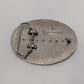 Silver Eagle Engraved Belt Buckle Accessory