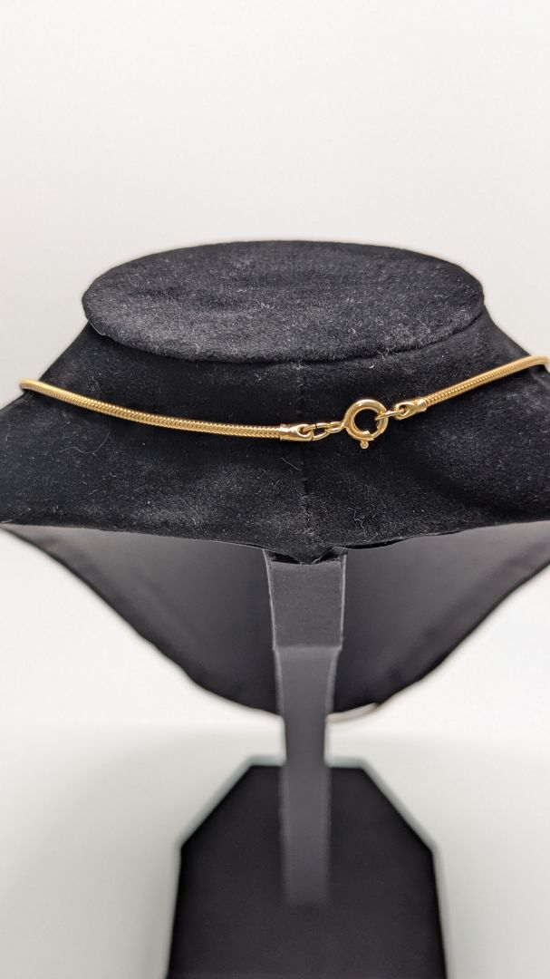 Thin Gold Chain Necklace