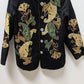 Allure Black/Gold Embroidered Vintage Jacket