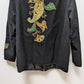 Allure Black/Gold Embroidered Vintage Jacket
