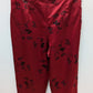 Tom Barra Collection Red/Black Beaded Formal Pants