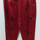 Tom Barra Collection Red/Black Beaded Formal Pants