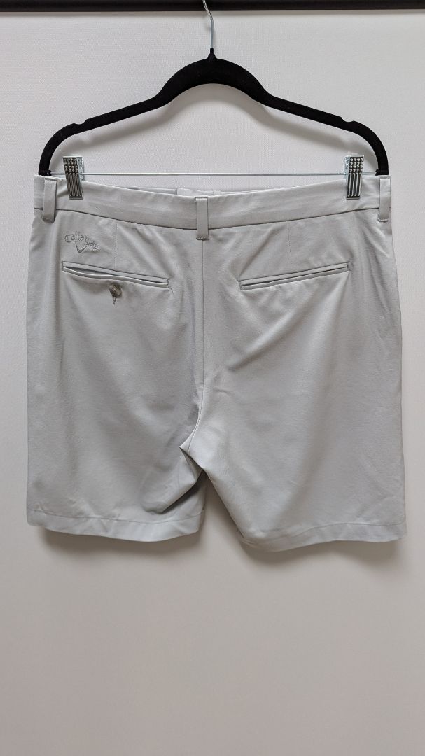 Callaway Men's Grey Mid-Length Golf Shorts