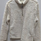 Time and Tru Cream Fleece Pullover Sweater