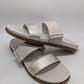 Sperry Ivory/Silver Plushwave 2-Strap Sandals