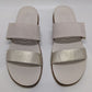Sperry Ivory/Silver Plushwave 2-Strap Sandals