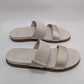 Sperry Ivory/Silver Plushwave 2-Strap Sandals