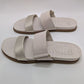 Sperry Ivory/Silver Plushwave 2-Strap Sandals