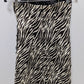 Wishes Wishes Wishes Black/Ivory Striped Embellished Dress