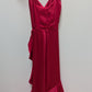 Nine West Pink Strawberry Pop Ruffled Maxi Dress