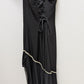 DJ Nights by Laura Ryner Black Rhinestone-Trimmed Formal Dress
