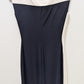 CHAPS Ivory/Navy Colorblock Midi Dress