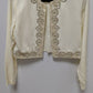 Susan Roselli for Vijack Beige Beaded Jacket