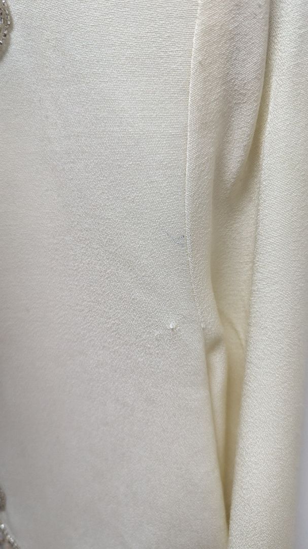 Susan Roselli for Vijack Beige Beaded Jacket
