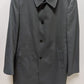 Tom James Men's Dark Grey Wool Trench Coat